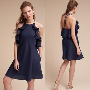 Badgley Mischka Kieran Dress BHLDN Anthro Blue New